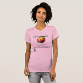 Spirfruituality : The Peach of Peace T-Shirt (Vorne ganz)