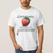 Spirfruituality : The Strawberry of Love T-Shirt (Vorderseite)