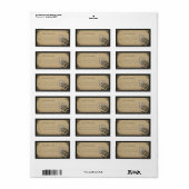 Spirit-Adressetikett Adressaufkleber (Vorne)