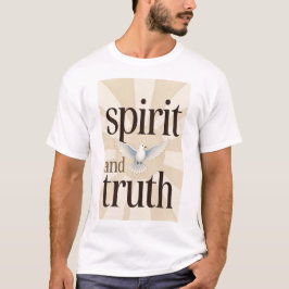 Spirit and Truth Christian Men's Tee Shirt