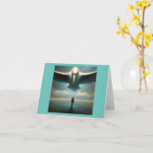 Spirit Animal Albatross 1 Karte (Gelbe Blume)