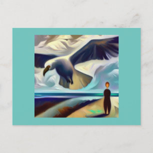 Spirit Animal Albatross 3 Postkarte