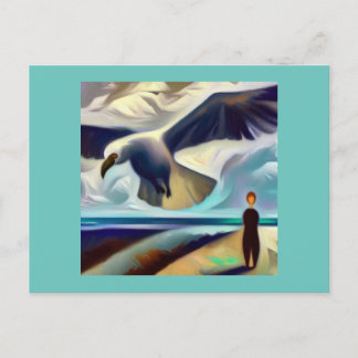 Spirit Animal Albatross 3 Postkarte