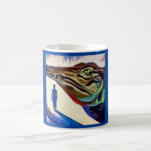 Spirit Animal Alligator 1 Kaffeetasse (Mittel)