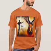 Spirit Animal Antelope 3 T-Shirt (Vorderseite)