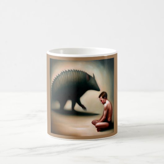 Spirit Animal Armadillo 1 Kaffeetasse (Mittel)