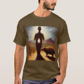 Spirit Animal Armadillo 2 T-Shirt (Vorderseite)