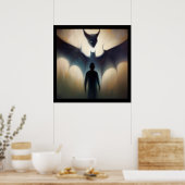 Spirit Animal Bat 1 Poster (Küche)