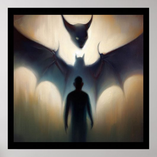 Spirit Animal Bat 1 Poster (Vorne)