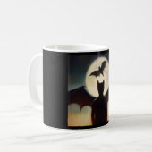 Spirit Animal Bat 2 Kaffeetasse (Vorderseite Links)