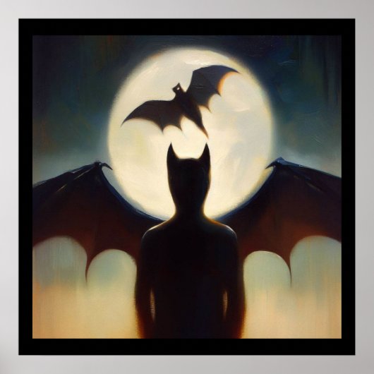 Spirit Animal Bat 2 Poster (Vorne)