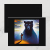 Spirit Animal Bear 2 Postkarte (Vorne/Hinten)