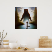 Spirit Animal Beaver 2 Poster (Küche)