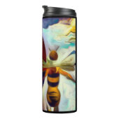 Spirit Animal Bee 2 Thermosbecher (Nach rechts gedreht)