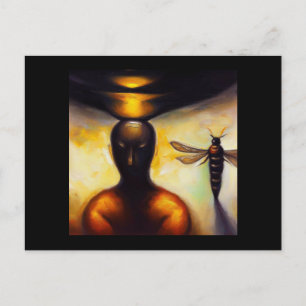 Spirit Animal Bee 3 Postkarte