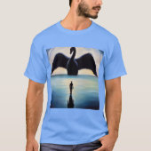 Spirit Animal Black Swan 1 T-Shirt (Vorderseite)