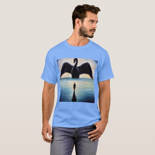 Spirit Animal Black Swan 1 T-Shirt (Vorne ganz)