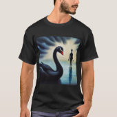 Spirit Animal Black Swan 2 T-Shirt (Vorderseite)