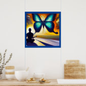 Spirit Animal Butterfly 3 Poster (Küche)