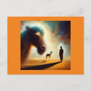 Spirit Animal Camel 1 Postkarte