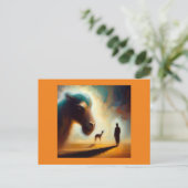 Spirit Animal Camel 1 Postkarte (Stehend Vorderseite)