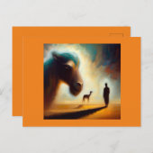 Spirit Animal Camel 1 Postkarte (Vorne/Hinten)