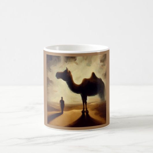 Spirit Animal Camel 2 Kaffeetasse (Mittel)