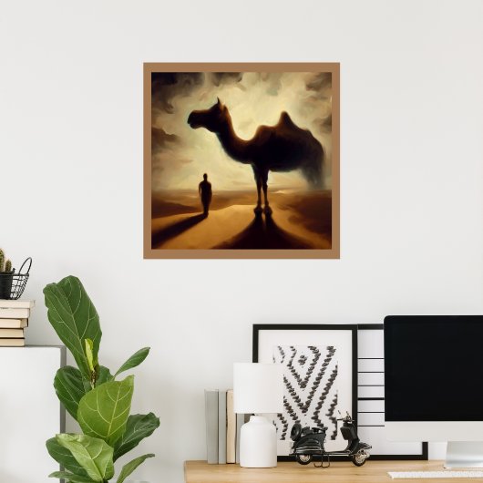 Spirit Animal Camel 2 Poster (Heimbüro)