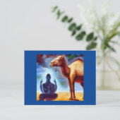 Spirit Animal Camel 3 Postkarte (Stehend Vorderseite)