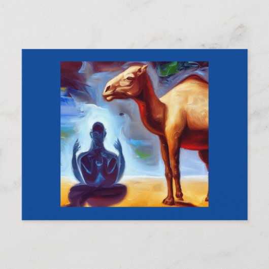 Spirit Animal Camel 3 Postkarte (Vorderseite)