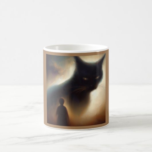 Spirit Animal Cat 1 Kaffeetasse (Mittel)