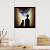 Spirit Animal Cat 2 Poster (Küche)