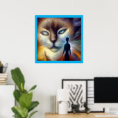 Spirit Animal Cat 3 Poster (Heimbüro)