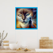 Spirit Animal Cat 3 Poster (Küche)