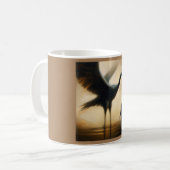 Spirit Animal Crane 2 Kaffeetasse (Vorderseite Links)