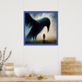 Spirit Animal Crow 1 Poster (Küche)
