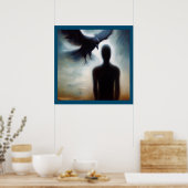 Spirit Animal Crow 2 Poster (Küche)