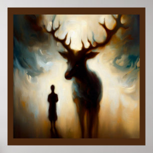 Spirit Animal Deer 1 Poster