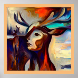 Spirit Animal Deer 2 Poster