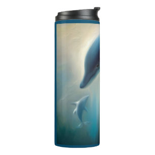 Spirit Animal Delphin 1 Thermosbecher