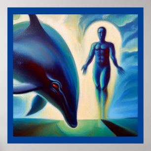 Spirit Animal Delphin 3 Poster