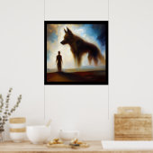 Spirit Animal Dog 1 Poster (Küche)