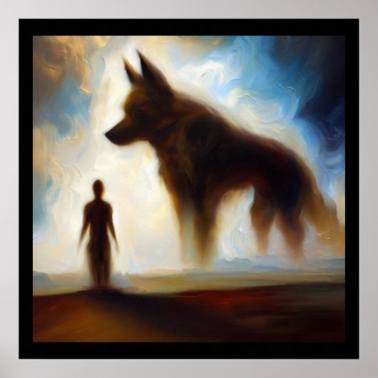 Spirit Animal Dog 1 Poster (Vorne)