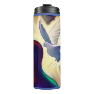 Spirit Animal Dove 3 Thermosbecher