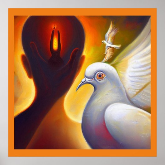 Spirit Animal Dove 4 Poster (Vorne)