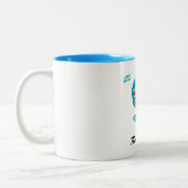 Spirit Animal Eagle Zweifarbige Tasse (Links)