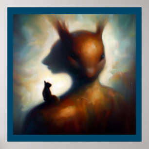 Spirit Animal Eichhörnchen 2 Poster