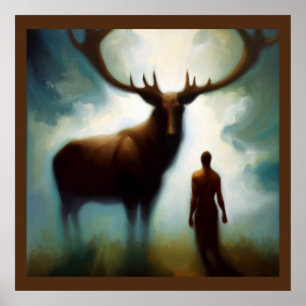 Spirit Animal Elch 1 Poster