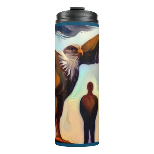 Spirit Animal Falcon 3 Thermosbecher (Vorderseite)