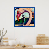 Spirit Animal Flamingo 3 Poster (Küche)